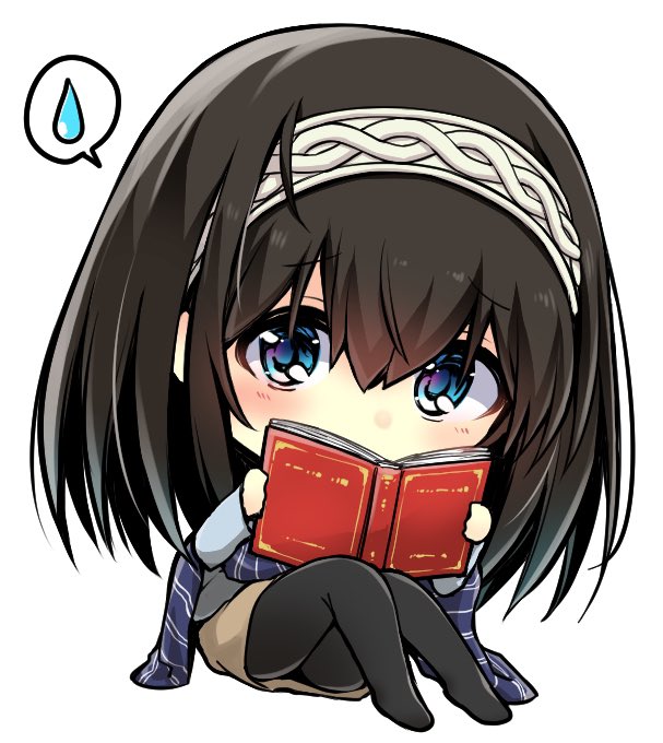 #見た人も無言でちびキャラを貼る 