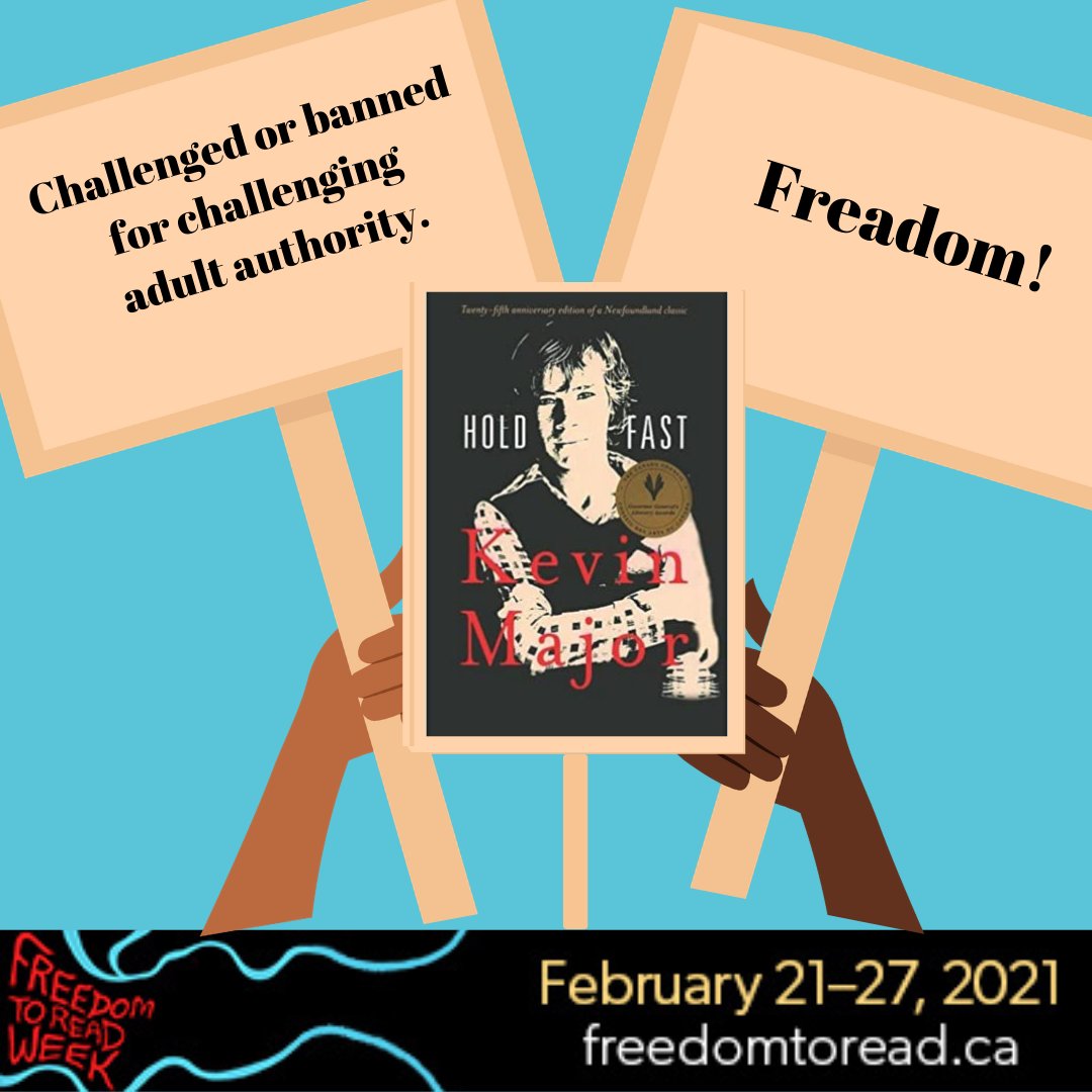 It is Freedom to Read Week. This week we will be featuring books that have been banned or challenged in areas across the country. #FTRWeek

For more information about Freedom to Read Week visit: freedomtoread.ca