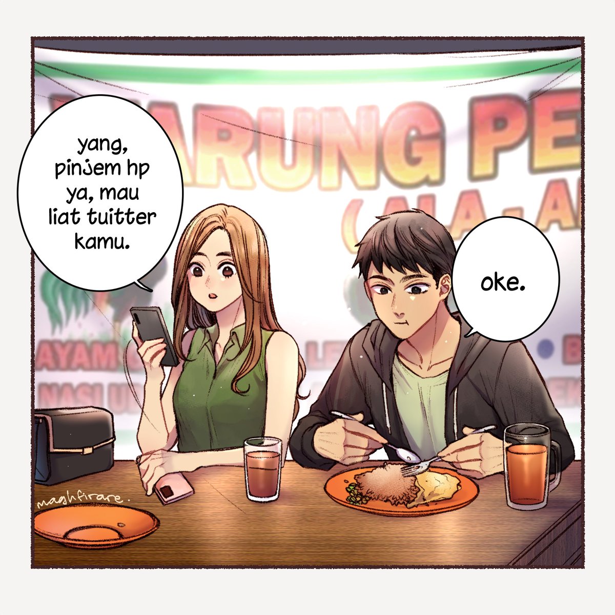 maghfirare's tweet photo. Awal mula sebuah thread #magfcomic (1/2) https://t.co/j7UpvYN1Kw