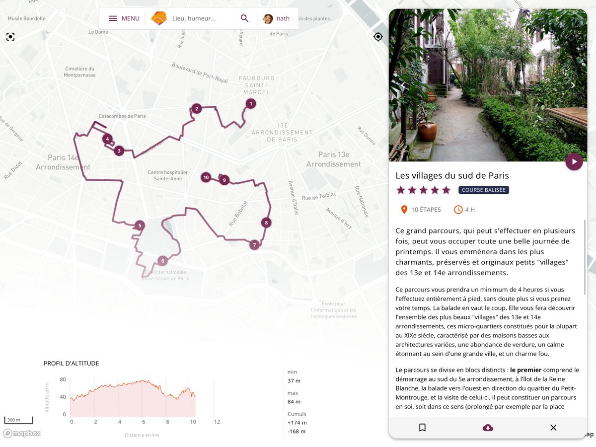 iperiago's tweet photo. Notre framework pour des app de parcours thématiques/ludiques :
https://t.co/5yGgKsagVV
➡️ création et édition rapide d’itinéraires
➡️ étapes cachées, points, jeux solo/multi, badges, jokers...
➡️ mode offline, multilingue/multiplate-forme...
#tourisme #territoires #gamification https://t.co/9Bo3xngd2c