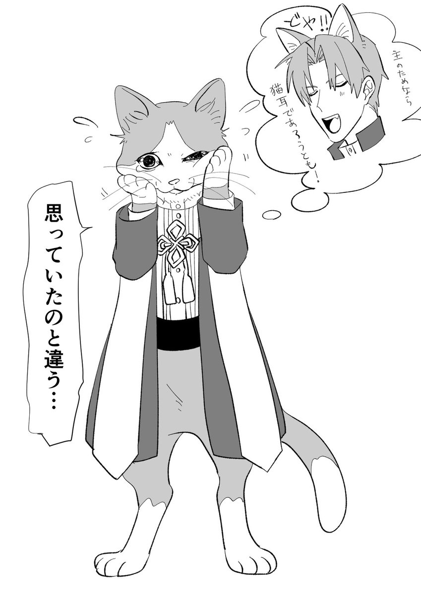 猫の日だってよ長谷部くん

※猫化 