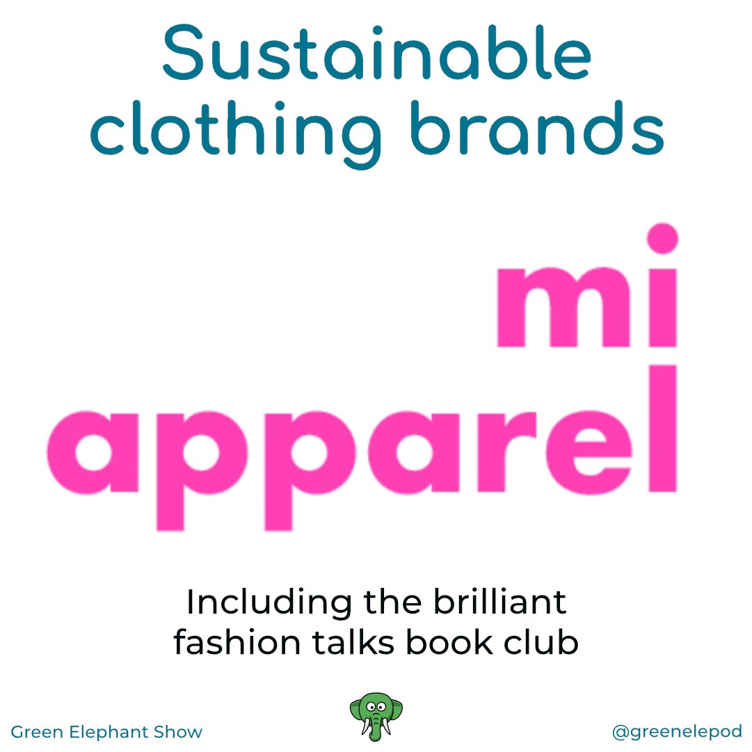 Last week on the show we interviewed the fantastic @miappareluk. We discussed their choice of sustainable fashion brands, why ethics are important and their fashion talks book club. Please go and check them out.
-
 #fastfashion #fastfashionsucks  #fastfashionfacts #slowfashion