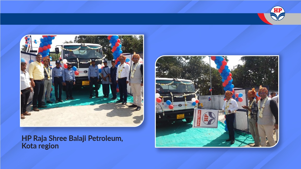 hpcl_retail's tweet photo. The HP Fuel Connect Mobile Dispenser for door to door delivery of diesel was commissioned at our outlet M/s HP Raja Shree Balaji Petroleum, Kalitalai, Jhalawar, Kota region. 
It saves time. It saves money.
*Available in select cities.
#AssuredQuality #AssuredQuantity @HPCL https://t.co/GxzNi8YLRp