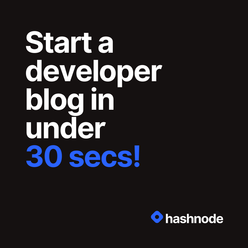 hashnode's tweet photo. 🔍 77% of employers google your name before hiring. 

Start a developer blog on a custom domain for FREE and connect with readers in the Hashnode community. 

🔗 Blog on a custom domain
🌈 Dev community
🔥 Custom CSS
💻 GitHub backup
🚀 No paywall or ads