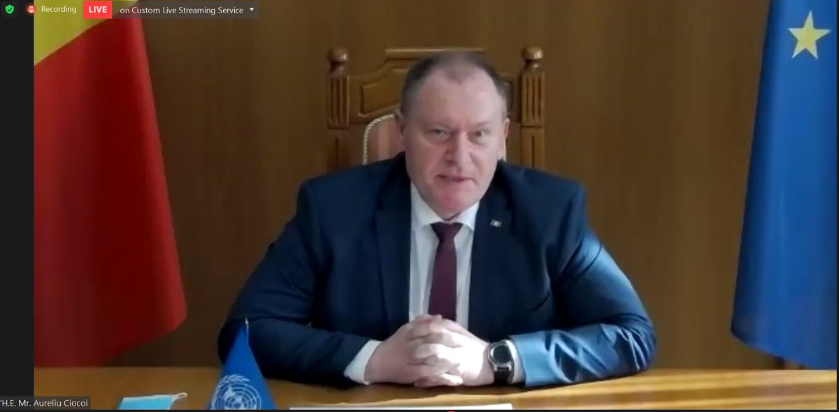 UNDPMoldova's tweet image. “Moldova’s #FutureOfDevelopment means growth poles, new decent &amp;amp; greener jobs, further attraction of new climate and smart investments in #renewables”, - @GuvernulRMD @AureliuCiocoi at #IID21