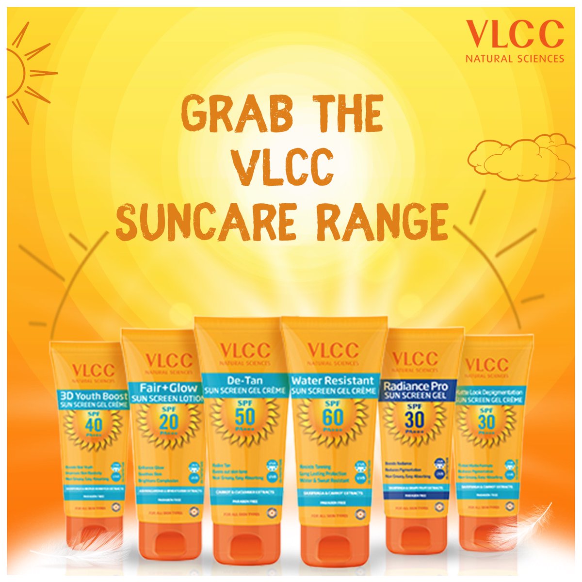 VLCCpersonal's tweet photo. Choose the perfect shield against the sun with VLCC SunCare formulated to tackle all sun-related issues for every skin type. 

Follow the guide to select #ThePerfectSunscreen for you depending upon your skin type &amp; hours you stay outside. 

Shop here: https://t.co/aGCevqs7gX https://t.co/2saWh5tSo1