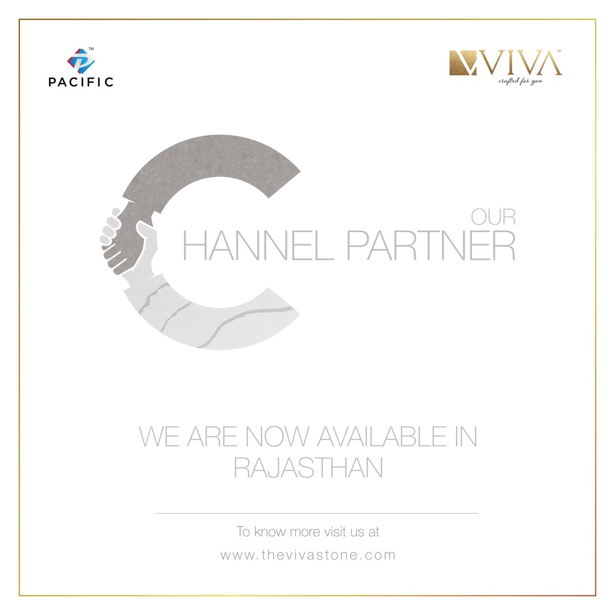VIVAbyPacific's tweet photo. We are growing in India. Your favorite VIVA products are now available in Delhi, Haryana, Punjab, and Rajasthan. Contact us If you want to become a channel partner of VIVA.

#VIVAbyPacific #quartz #engineeredquartz #antibacterial #channelpartners #NSFcertified #KOSHERcertified https://t.co/BlD26J6XxS