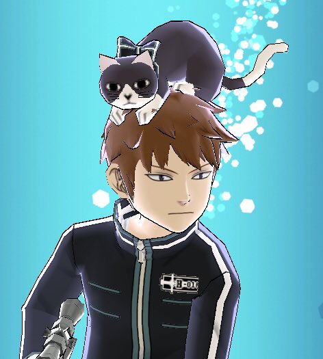 頭に乗っかる猫のtwitterイラスト検索結果
