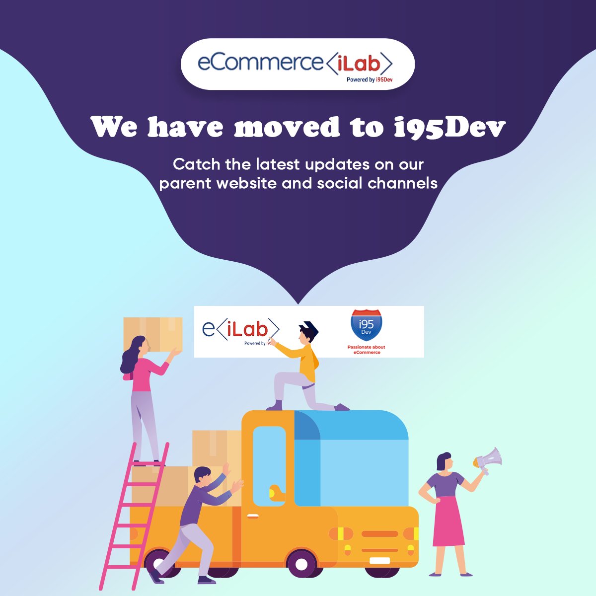 ecommerceilab's tweet image. eCommerce iLab has moved to its parent website- i95Dev. Get the latest updates on i95Dev website and social channels.

Visit: bit.ly/2Nc7yC3

#ecommerceilab #eilab #ecommerce #erpintegration #cloudintegration #ipaas #connector #onlinebusiness #estoreintegration #i95dev