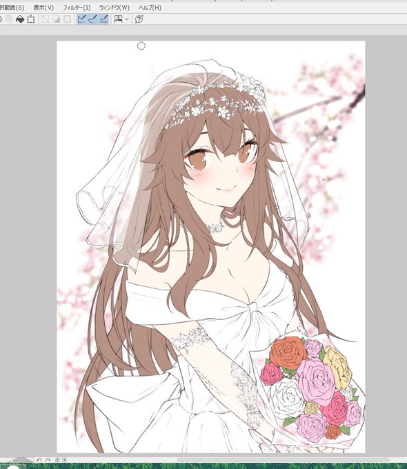 やはり似合う。 