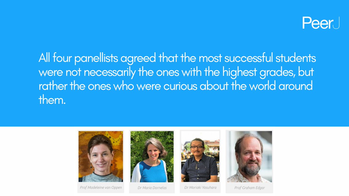 Navigating the winding, complicated, uncertain path through science can be stressful even for seasoned scientists, and often completely overwhelming for early career researchers. 

Read the WCMB panel discussion on the PeerJ Blog bit.ly/37yDQOP 

#STEM