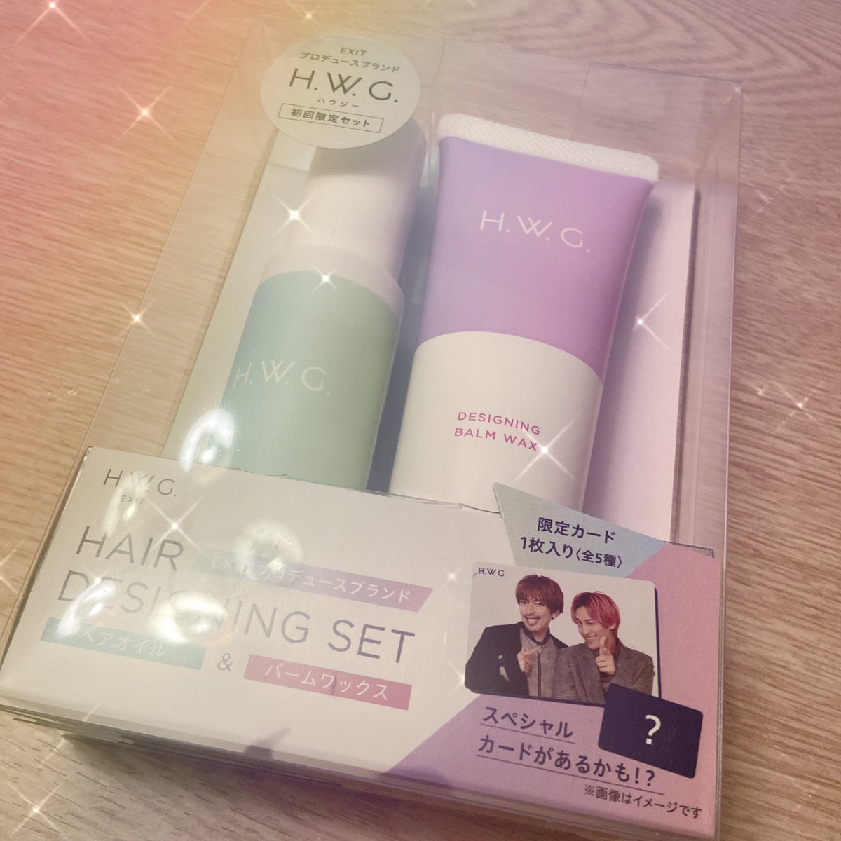 maaaimai3's tweet photo. 大好きなEXITがプロデュースしてるヘアースタイリング剤H.W.G💚💜まず香りが最高にタイプ💞そしてめちゃめちゃ着け心地が軽くてダメージ補修もしてくれるしこれから毎日愛用します💓#HWG #ハウジー #EXIT #ネオスタイルぶっかま #ネオツヤ髪 #ネオエアリー #HWGドンキ #HWGロフト #かねち #りんたろー https://t.co/LX3YZ1iMUm