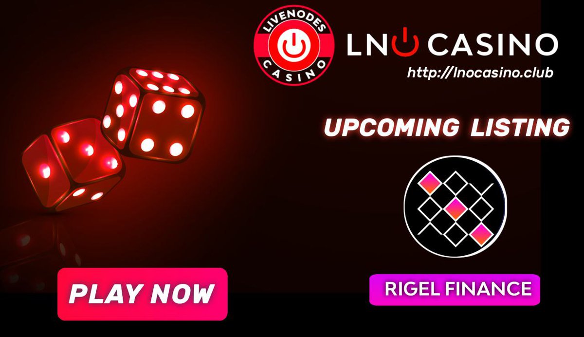 We announce our first partnership with LNO Casino! lnocasino.club Powered by Microgaming UK You will be able to start gambling in one week with your Rigel tokens! Your deposits will be converted into credits. #Slots #Jackpot #Table #Roulette and many more #1Partnership