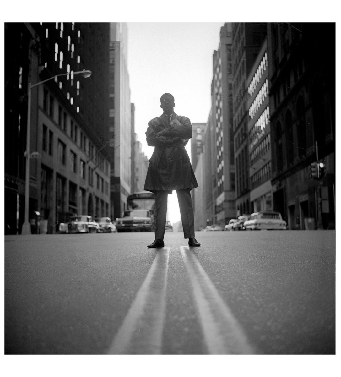 The Art of Album Covers.Herbie Hancock on a photo shoot on East 41st Street, New York, 1963.Photos Francis Wolff.Used on Inventions & Dimensions, released on Blue Note, 1964