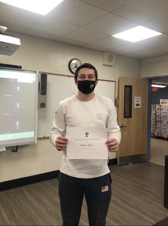 PanTreeNY's tweet image. Congrats to Aidan Bonn on receiving PanTree’s January Employee of the Month!