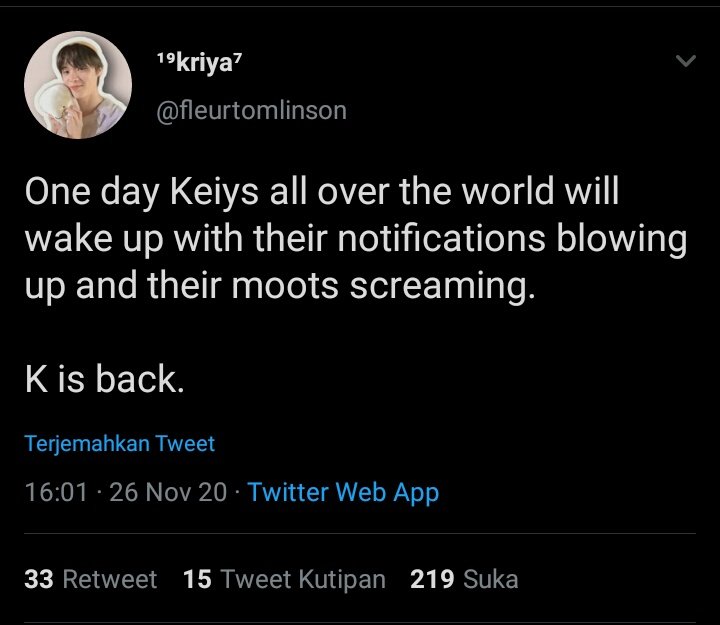 sooaahhssiii's tweet photo. habis muncul mendadak dan membuat gempar sejagat raya di NYEL terpantau sampai sekarang keiys masih di ghosting-
tapi gapapa oke gapapa-
#BigHitJP_K #BigHitJapan #ValentineWithK https://t.co/AHOMlcsBld
