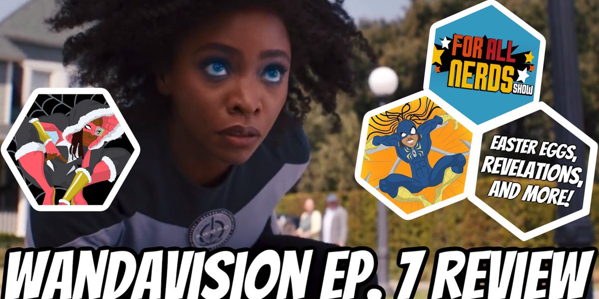 ForAllNerds's tweet image. New episode of @ViewsFrom616 review of #WandaVision is here‼️
@TatianaKing &amp;amp; @djbenhameen are back to review, recap and discuss everything about Episode Seven💥
Listen Here: soundcloud.com/fanbros/wandav…