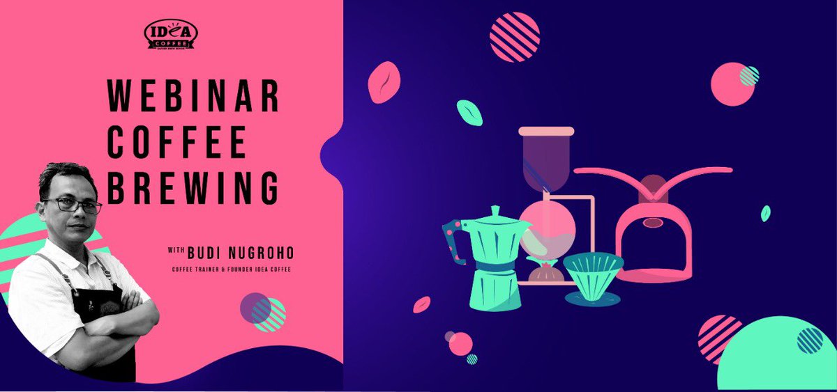 Webinar coffee brewing Minggu 28 Feb 2021 jam 10 wib sampai sore. Silakan reg di bit.ly/webinarideacof…