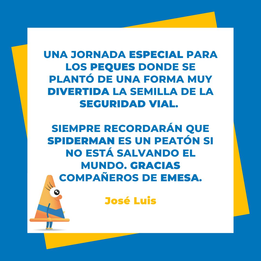 Emesa30's tweet image. Nuestra experta en #SeguridadVial, Trenty, ¡tiene muchos fans! 😃

Estos son algunos de los comentarios de padres e hijos que disfrutaron de una didáctica visita con juegos y actividades 👏

trenty.emesa-m30.es