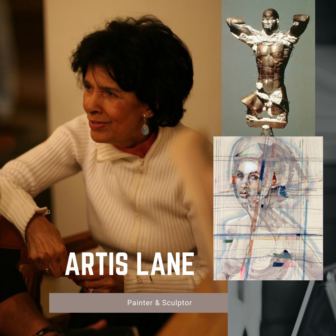 Artis Lane is a Canadian-born artist who currently resides in the United States. She was born near an all Black village in North Buxton, ON. She works primarily with portraiture in the mediums of oil paint, oil pastel, and sculpture.  
artislane.com #BlackExcellence