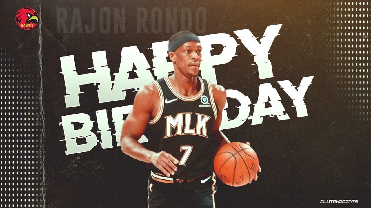Join Hawks Nation in wishing 2x NBA Champion, and 4x All-Star, Rajon Rondo, a happy 35th birthday!  