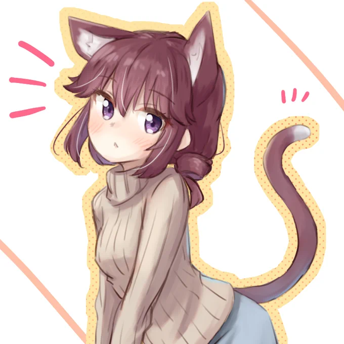 ねこの日の落書き 