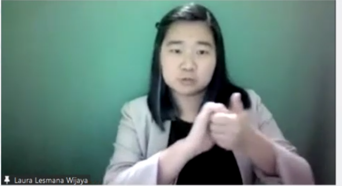 WFDeaf_org's tweet image. We would like to introduce our first presenter, Ms Laura Lesmana Wijaya, Head of Sign Language Center for the Indonesia Association of the Deaf. Laura will present on deaf-led sign language teaching in Indonesia. #WFD70 #SignLanguageInterpretation