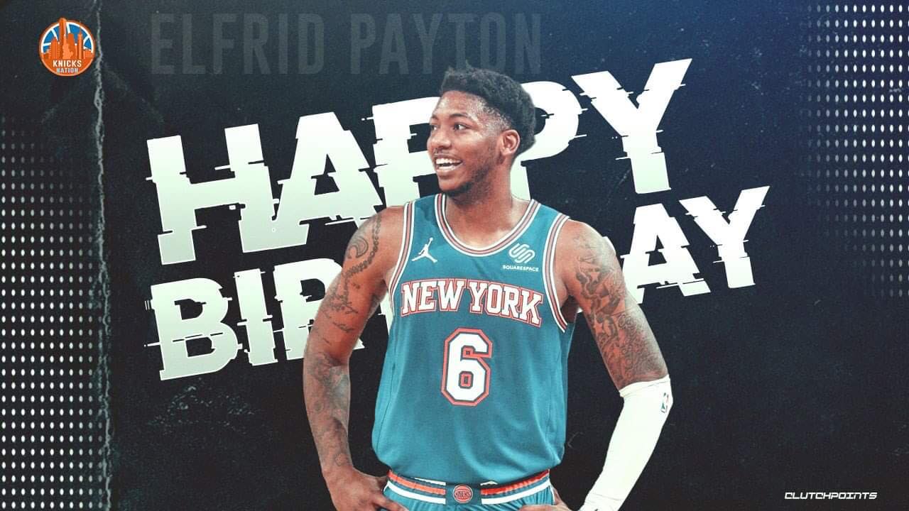 Join Knicks Nation in wishing Elfrid Payton a happy 27th birthday!  