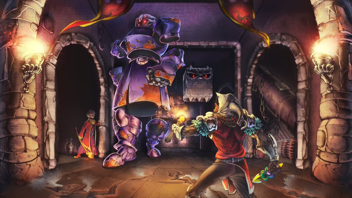 MagicRampage's tweet photo. 📣🏰 Has the time for the final encounter finally arrived? Is the Corrupted King up to something? Find out the answers for these, and many other questions in episode 5-3 of Magic Rampage!

Now available on @Steam, @GooglePlay and @AppStore! https://t.co/cQ1vmrddgf