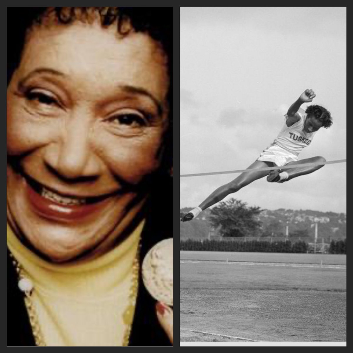 Alice Coachman was born in Albany, GA in 1923. Coachman is the first Black woman from any country to win an Olympic Gold medal in the 1948 London games. She set the high jump record at those games. Alice was inducted into the hall of fame in 1975 and 2004.  #BlackHistoryMonth  