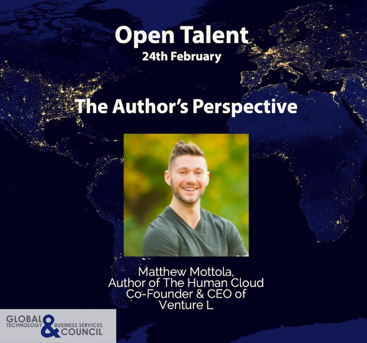 Join us on the 24th of February as Matthew Mottola, Author of The Human Cloud, will detail how to make the use of #opentalent work in a large enterprise – he did this very successfully at Microsoft. Matt will share his learnings for other enterprises.

gtbsc.org/Open-Talent