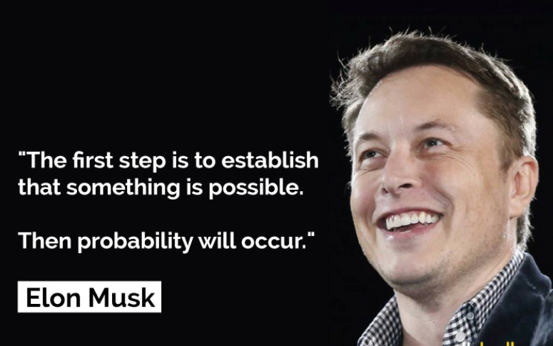 TeamSparxIT's tweet photo. βThe first step is to establish that something is possible. Then probability will occur.β β @elonmusk
#SparxITSolutions #MondayMotivation #DigitalSolutionProvider https://t.co/3JdWorY3Rh