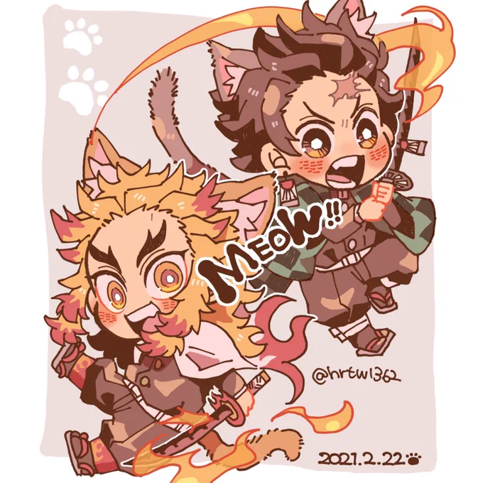 全集中!猫の型!!!🐾🐾 