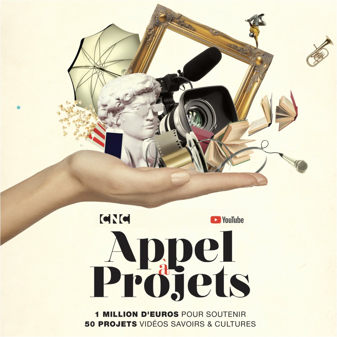 .<a href="/LeCNC/">Le CNC</a> et YouTube lancent un appel à projets #SavoirsCultures pour la création de vidéos à portée éducative 🧠
Vous pouvez participer jusqu'au 11 mars pour la première session, puis en septembre pour la seconde.
Toutes les infos sont ici ▶️ cnc.fr/professionnels…