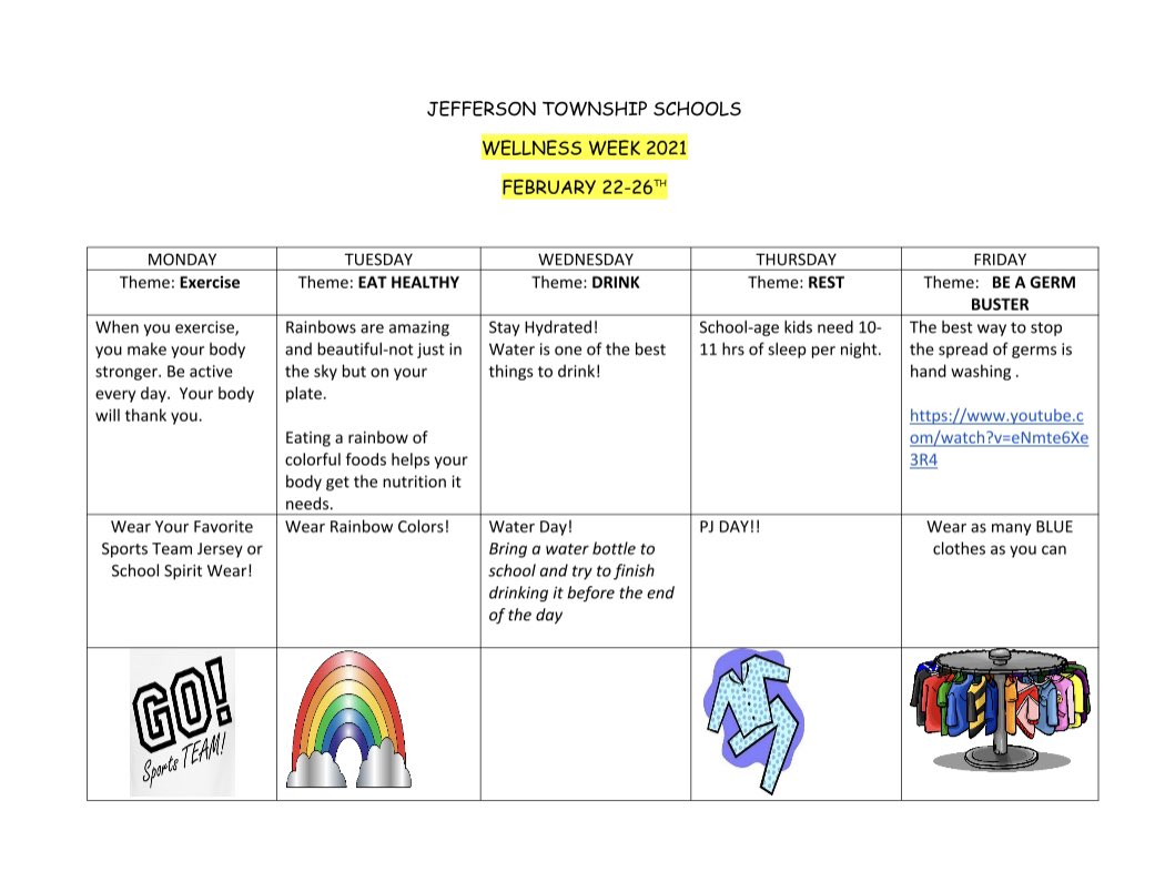 Happy Wellness Week everyone!