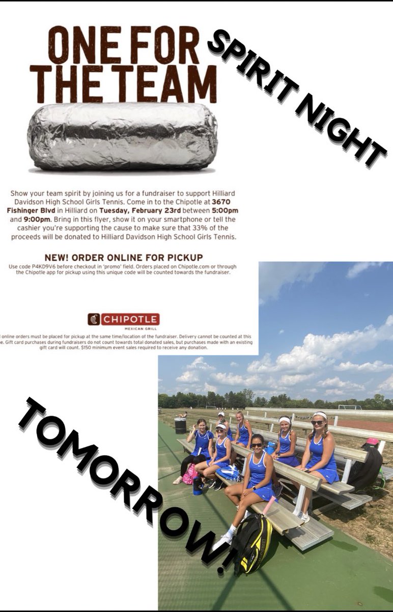TOMORROW’S DINNER PLANS!!