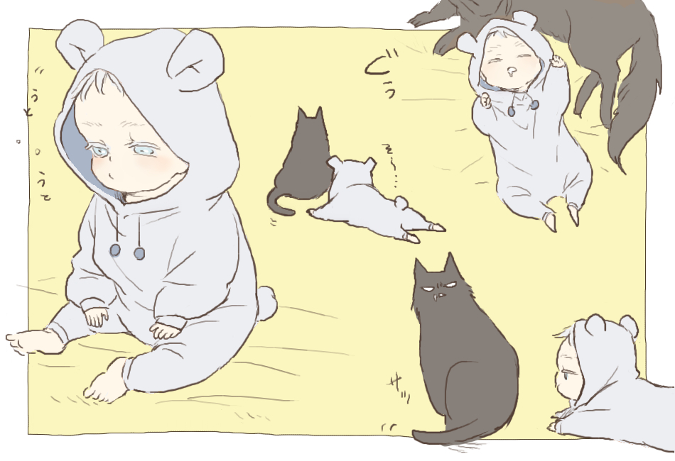 赤ちゃん五と猫② 