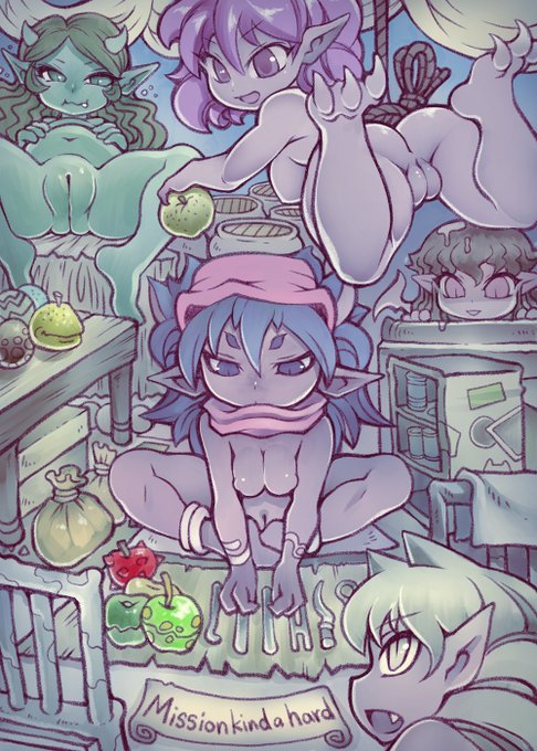 貼れる絵がない夜はお気に入りをまた貼ればよいのでは?って思ったのでお気に入りの地味色味変え貼る 