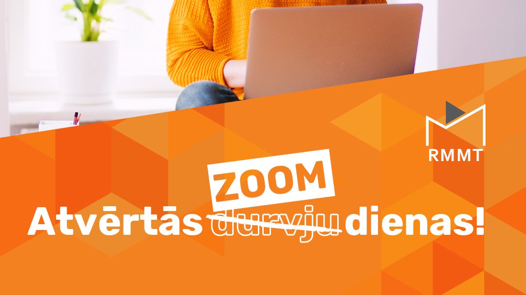 Rīgas Mākslas un mediju tehnikums rīko ikgadējās atvērto durvju dienas. Šogad pasākums norisināsies ZOOM platformā. Tev būs iespēja dzirdēt, redzēt un piedalīties sarunās par un ap mācībām tehnikumā. 
ej.uz/atvertas_zoom_…