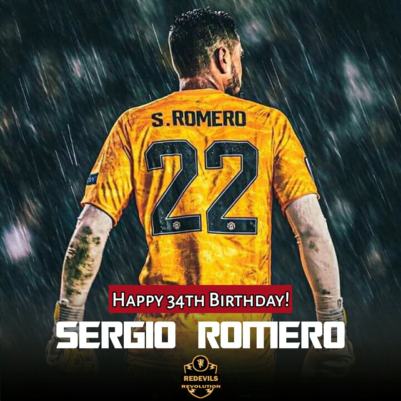 Happy Birthday Sergio Romero  