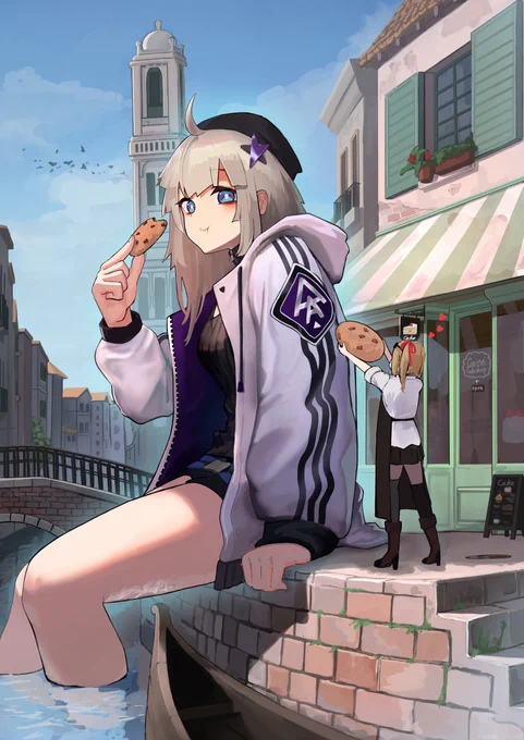 Skebでかかせていただきましたー!ありがとうございましたー!
#ドルフロ 