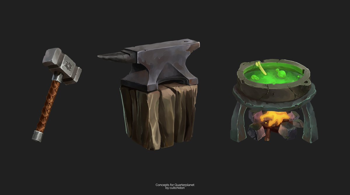 Three more crafting assets, coming up!

Can you guess which one is currently being worked on? :)
