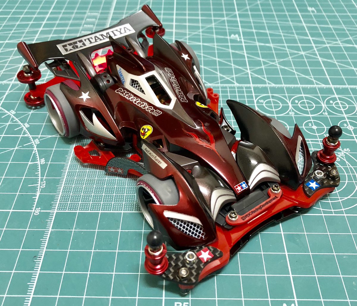 フルカウルミニ四駆 シャイニングスコーピオン未組立2つセット
