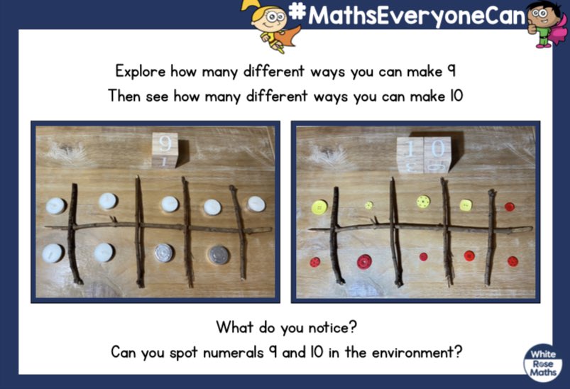 NansenSchool's tweet image. Reception - Building 9 and 10! Week 1-Session 1 @WhiteRoseMaths #EYFS #MathsEveryoneCanAtHome #Session1 #Reception #homeschooling whiterosemaths.com/homelearning/e…