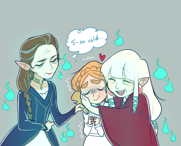 mimimonlon's tweet photo. Been thinkin bout grandma zelds #TheLegendofZelda35th #BreathoftheWild https://t.co/2PbXIyftdY
