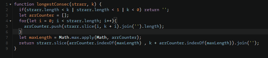_akamis's tweet photo. Desafio "Consecutive strings": https://t.co/ufjK0rDUgA

#100DaysOfCode #Day86 https://t.co/bZwcBOmvt3
