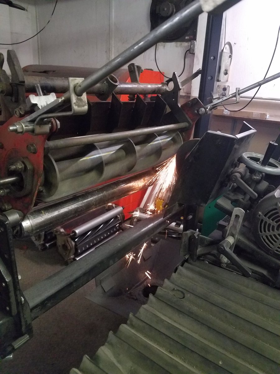 tkarch15's tweet image. Its a wonderful day when the last reel is on the grinder