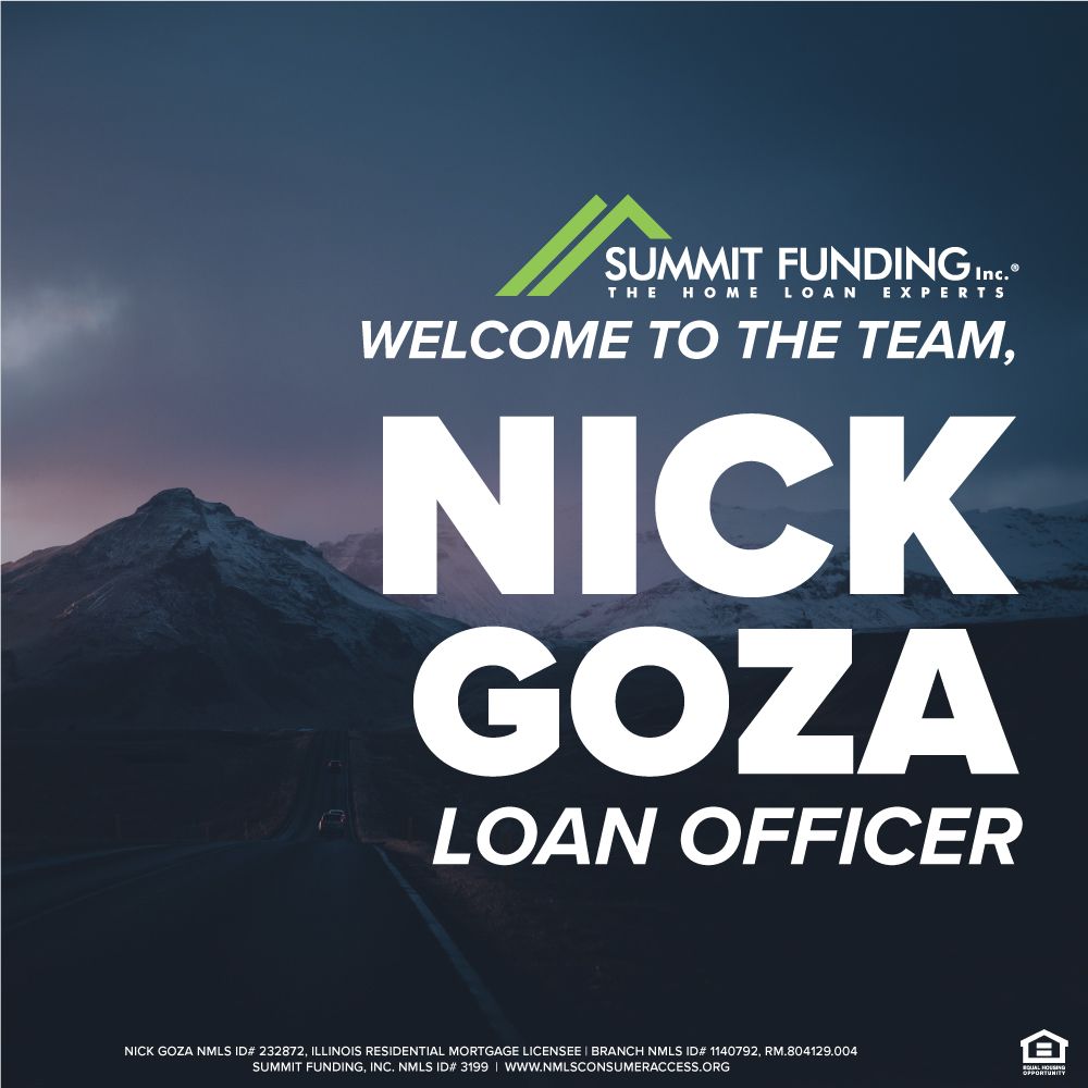 Summit_Funding's tweet photo. Hello to Nick Goza, our newest loan officer in Rockford, IL. Welcome to Summit!  #SummitFunding #Rockford #BeYourBest #YesYouCan https://t.co/hHGlirIbqR