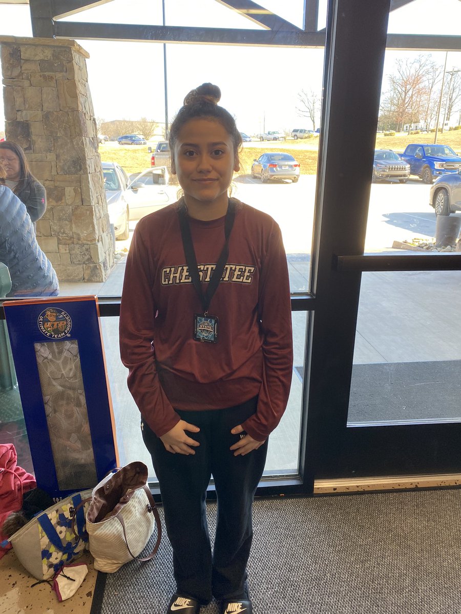 Congrats to Andrea on her 2nd place finish at Girls State!