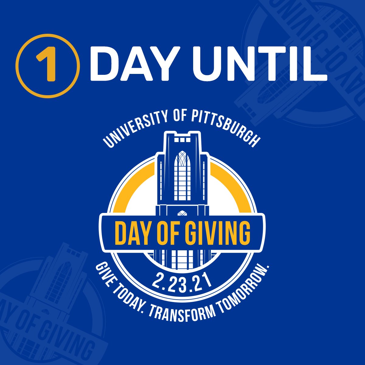 Tomorrow is the #PittDayofGiving! Find out how your gifts helped students last year, and check out the areas of greatest priority this year: bit.ly/3cUc035